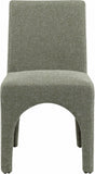 Gramercy Dining Chairs Set of 2 - Elegant Art Deco Design with Sturdy Iron Frame for Timeless Style