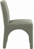 Gramercy Dining Chairs Set of 2 - Elegant Art Deco Design with Sturdy Iron Frame for Timeless Style