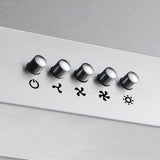 CIARRA Powerful Set: 30 Inch Wall Mount Range Hood + 30 Inch Built-In Induction Cooktop（CAS75206P+CABIH304B）