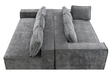NOUVA 130" Chenille 6-Seater sofa