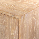 Cyrus Sideboard Buffet - Timeless Mid-Century Elegance in Solid Ash Burl Wood for Your Home Decor