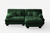 CLOUDIES 94" Loveseat with 1 Ottoman