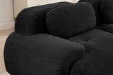 MIA 82'' Loveseat with 2 Ottomans