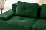 CORDELIA 153" 4-Seater Sofa with 1 Ottoman