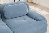 MIA 152'' 4-Seater Sofa with 2 Ottomans