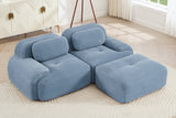 MIA 82'' Loveseat with 1 Ottoman