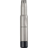 ZWILLING Nose and Ear Hair Trimmer (travel size, internal, rotating blades, safe to use, hypoallergenic), Premium, Silver, 3 inch