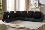 HARLOW 114" Corduroy Sofa w/ Storage