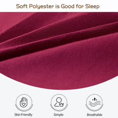 MAXYOYO Padded Comfortable Floor Mattress, Magenta