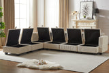 HARLOW 114" Corduroy Sofa w/ Storage