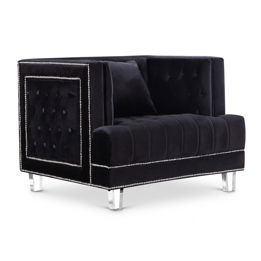 Lucas Velvet Chair