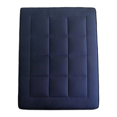 MAXYOYO Padded Japanese Floor Mattress, Portable Floor Futon Mattress, Navy