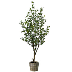 CG Hunter 7' Artificial Eucalyptus Tree