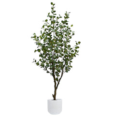 CG Hunter 7' Artificial Eucalyptus Tree