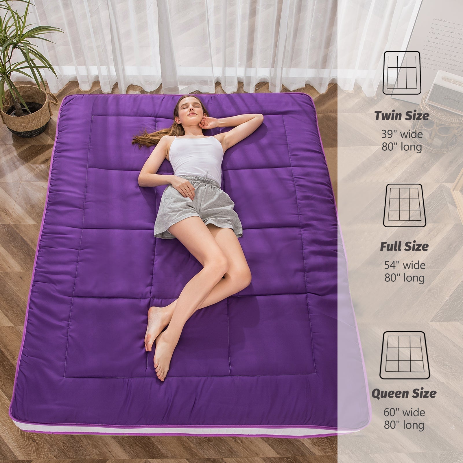 MAXYOYO Padded Japanese Floor Mattress