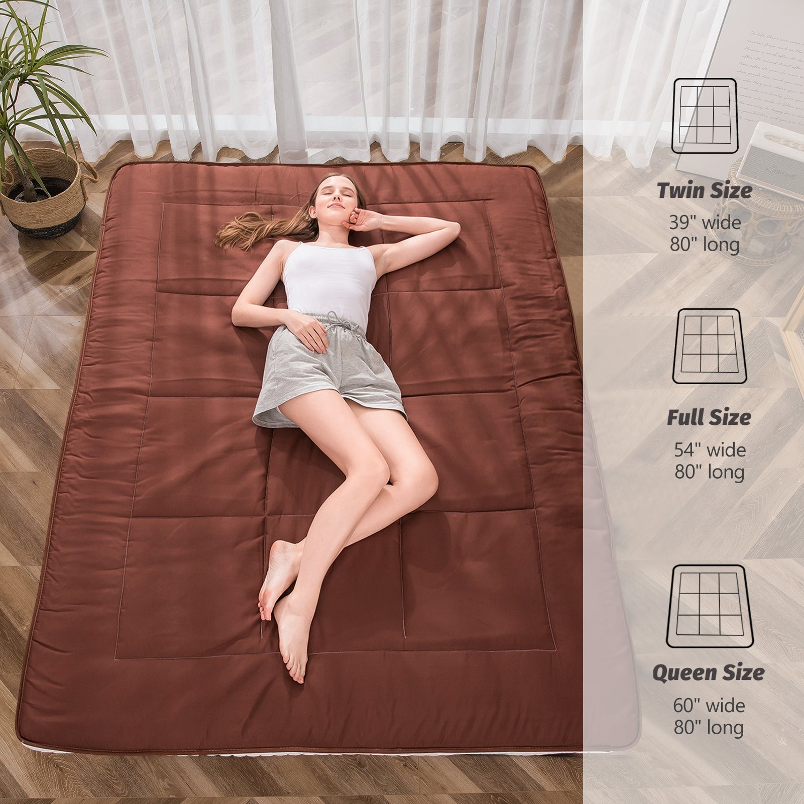 MAXYOYO Padded Japanese Floor Mattress