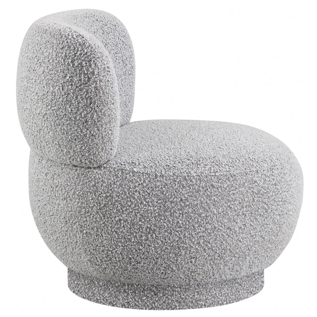 Calais Boucle Fabric Accent Chair