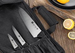 Top Cut P2 Series 4-Piece Starter Knife Bag Set, Swedish 12C27 Steel, 1020113