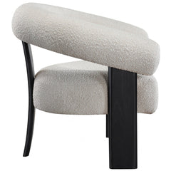 Winston Boucle Fabric Accent Chair