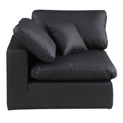 Comfy Faux Leather Corner Chair