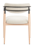 Equinox Dining Chair Oyster Gray & Natural