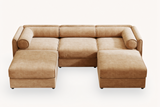 PERTH 109" Sofa 3 Seater with 2 Ottoman