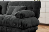 CLOUDIES 134" Sofa 3 Seater with 2 Ottoman