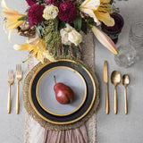 Velo Brushed Gold 20pc Flatware Set