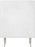 Modernist Engineered Wood Chest with Gold Accents – Contemporary Design for Chic Home Decor