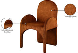 Summer Contemporary Dining Arm Chair Set of 2 - Luxurious Upholstery, Durable Steel Frame Design