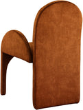 Summer Contemporary Dining Arm Chair Set of 2 - Luxurious Upholstery, Durable Steel Frame Design