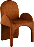 Summer Contemporary Dining Arm Chair Set of 2 - Luxurious Upholstery, Durable Steel Frame Design