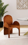Summer Contemporary Dining Arm Chair Set of 2 - Luxurious Upholstery, Durable Steel Frame Design