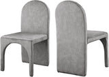 Summer Luxurious Contemporary Dining Chairs - Stylish Set of 2 with Durable Steel Frame