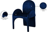 Summer Contemporary Dining Arm Chair Set of 2 - Luxurious Upholstery, Durable Steel Frame Design
