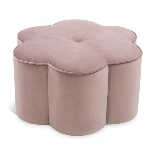 Daisy Velvet Ottoman