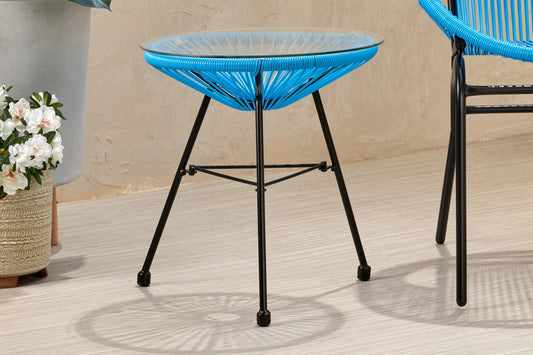 MELUX Outdoor Rattan Side Table