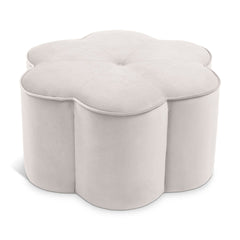 Daisy Velvet Ottoman