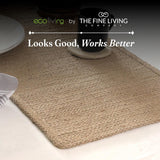 Jute Table Runner 14x72 Inch – Reversible Rustic Farmhouse Burlap Dining Décor