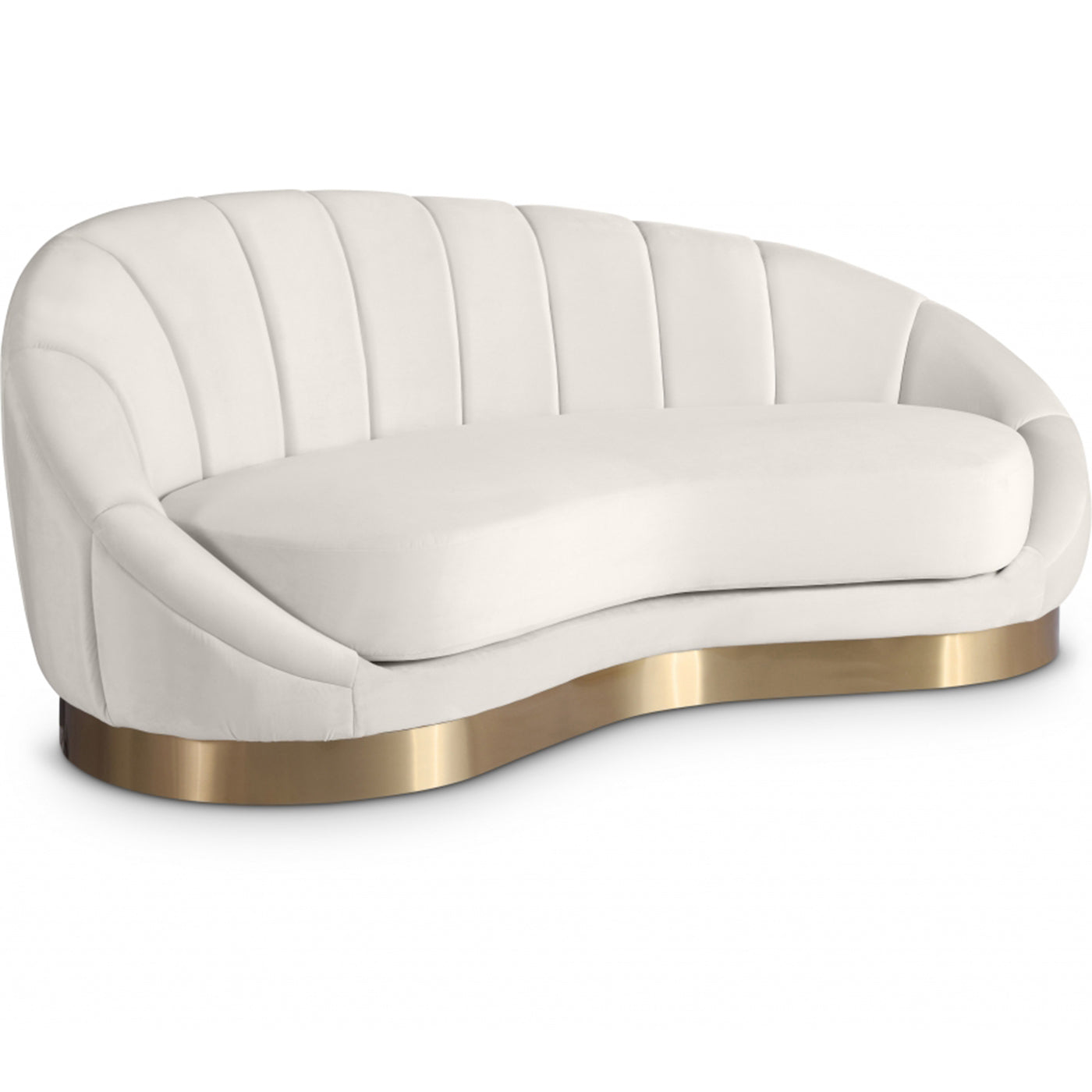 Shelly Velvet Chaise