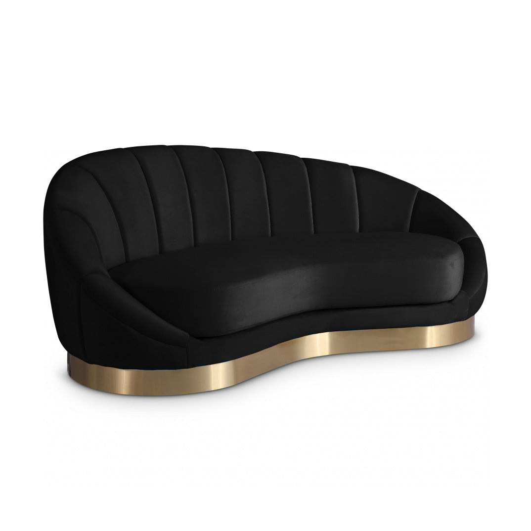 Shelly Velvet Chaise