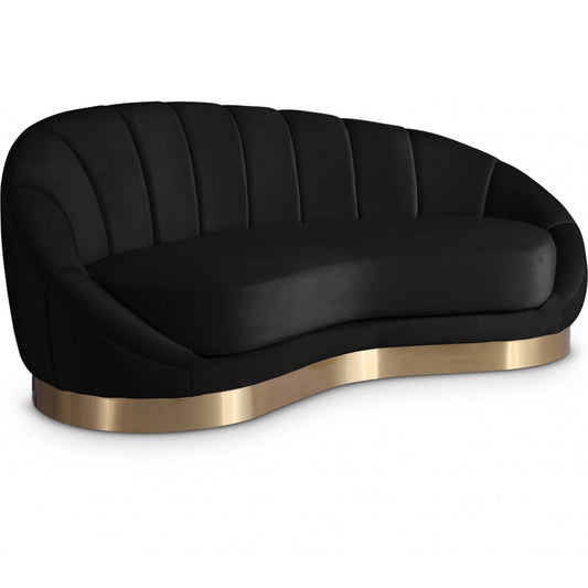 Shelly Velvet Chaise