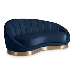 Shelly Velvet Chaise