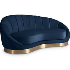 Shelly Velvet Chaise