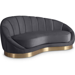 Shelly Velvet Chaise