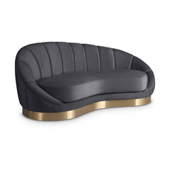 Shelly Velvet Chaise