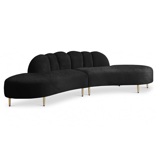 Divine Velvet 2pc. Sectional