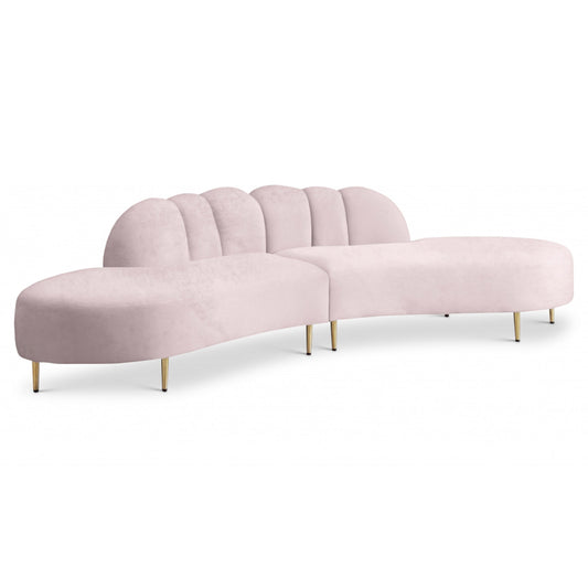 Divine Velvet 2pc. Sectional