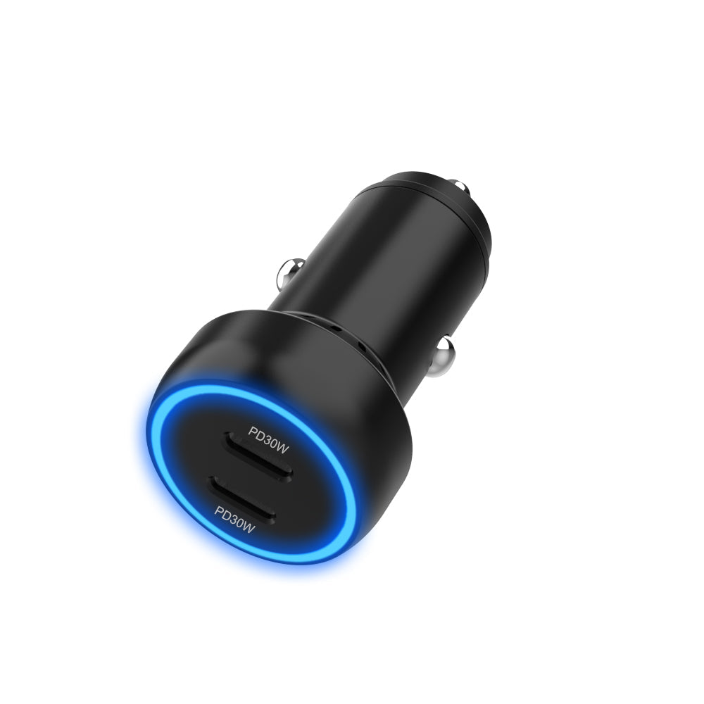 USB-C Dual Port Charger (60W) - Car