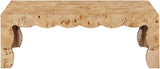 Vassa - Burl Veneer Coffee Table